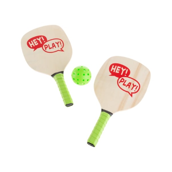 Toy Time Paddle Ball Game Set, with Lightweight Rackets, Ball, Carrying Bag, Indoor/Outdoor, Adults/Children 816775RWL - main